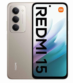 Смартфон Xiaomi Redmi 15 4G 6/128gb серый