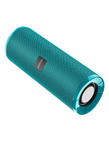 Колонка Borofone BR1 (Bluetooth/MicroSD/USB/FM/AUX) 10W бирюзовая(УЦЕНКА)б/у, после ремонта