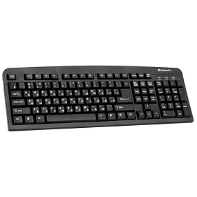 Клавиатура Defender Element HB-520 USB черная