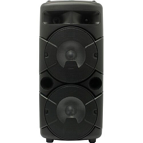 Колонка Dialog Oscar AO-20 (30W/RMS/Караоке с микрофоном/BT/FM/USB/SD/LED) черная